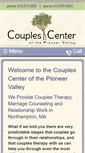 Mobile Screenshot of pioneervalleycouplestherapy.com